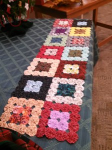 Christmas Table Runner. Margo Brandt